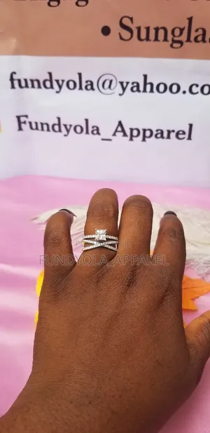 S925 Silver Bridal Wedding Ring