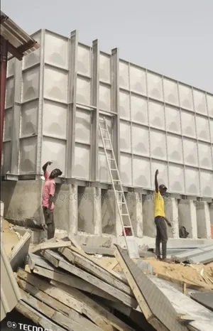 Pressed Steel/Fibreglass Water Tank Expert in Nigeria