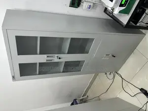 Office Metal Full Height Metal Cabinet With Glass