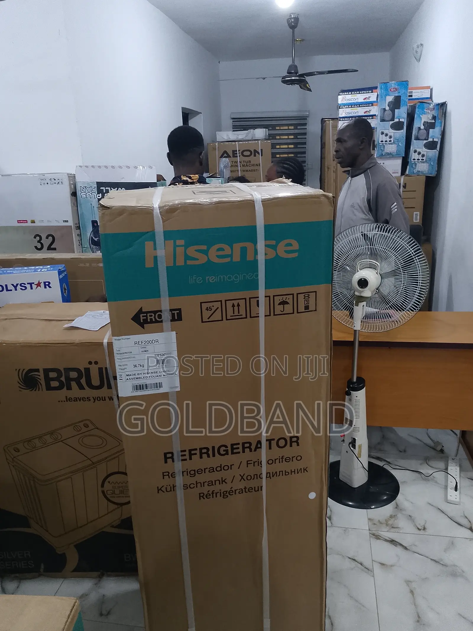 Top Quality Double Door Hisense Refrigerator "154L 200DR"