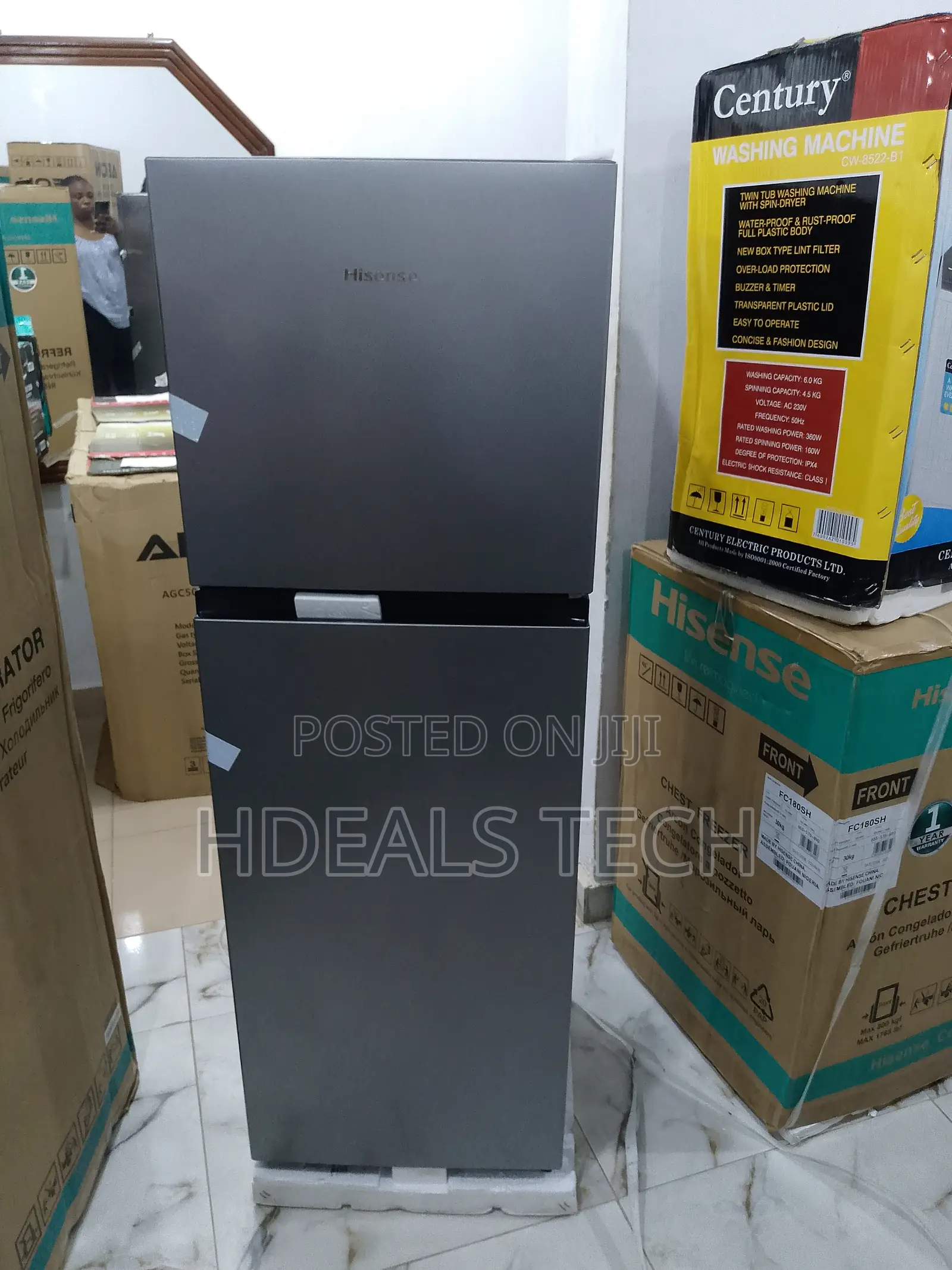 REF 200DR 154L Top Freezer Refrigerator - HISENSE
