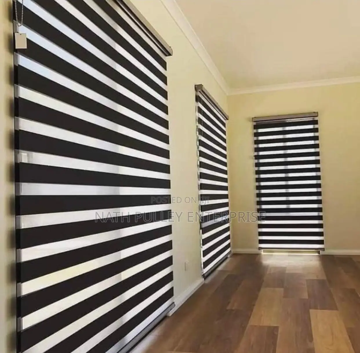 Generic Black Day and Night Blinds