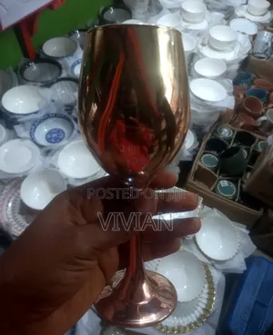 Gold Wine Cup (6pcs)