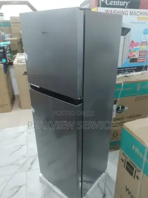 Fast Cooling Hisense200dr Double Door Top Freezer 154l Ref