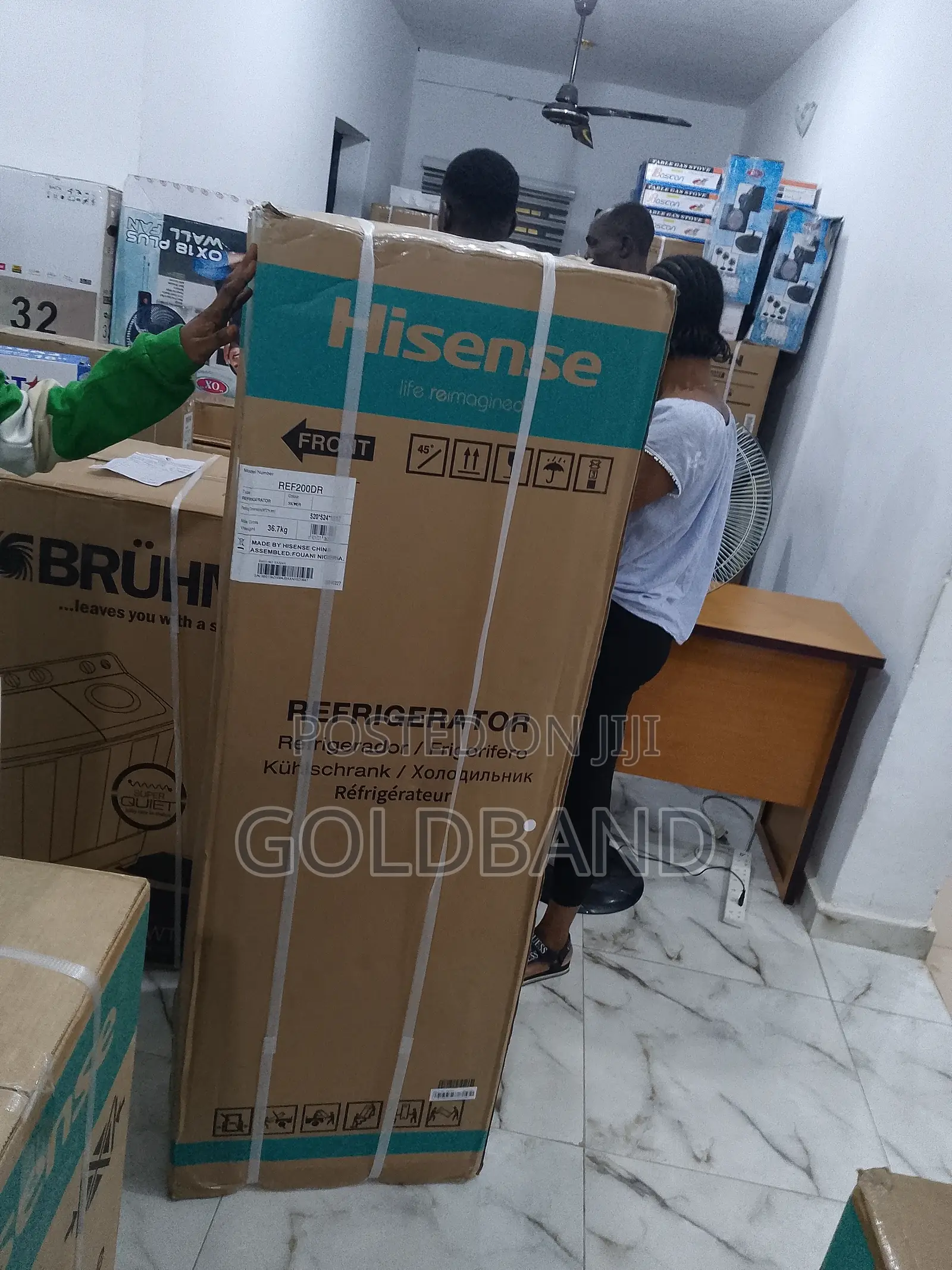 154L Hisense Double Door Refrigerator (REF200DR)