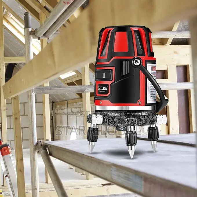 Laser Leveling: 5 Lines, 6 Points, 360° Perfection