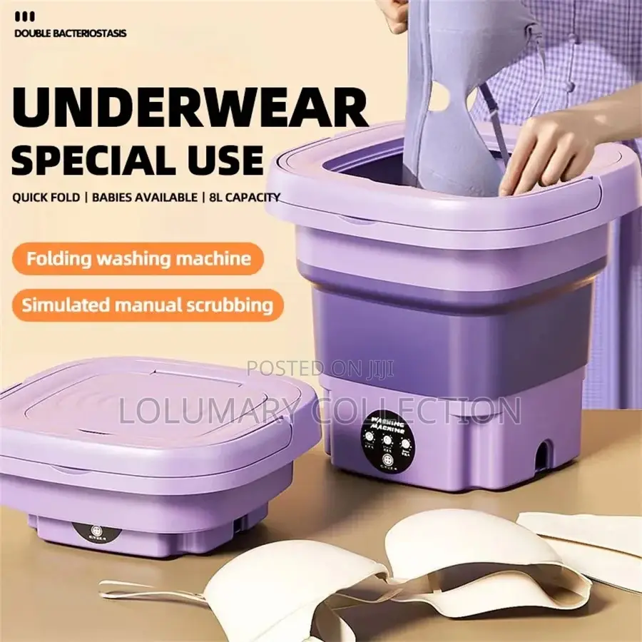 Portable Washing Machine – Foldable, Lightweight Energy Saving
