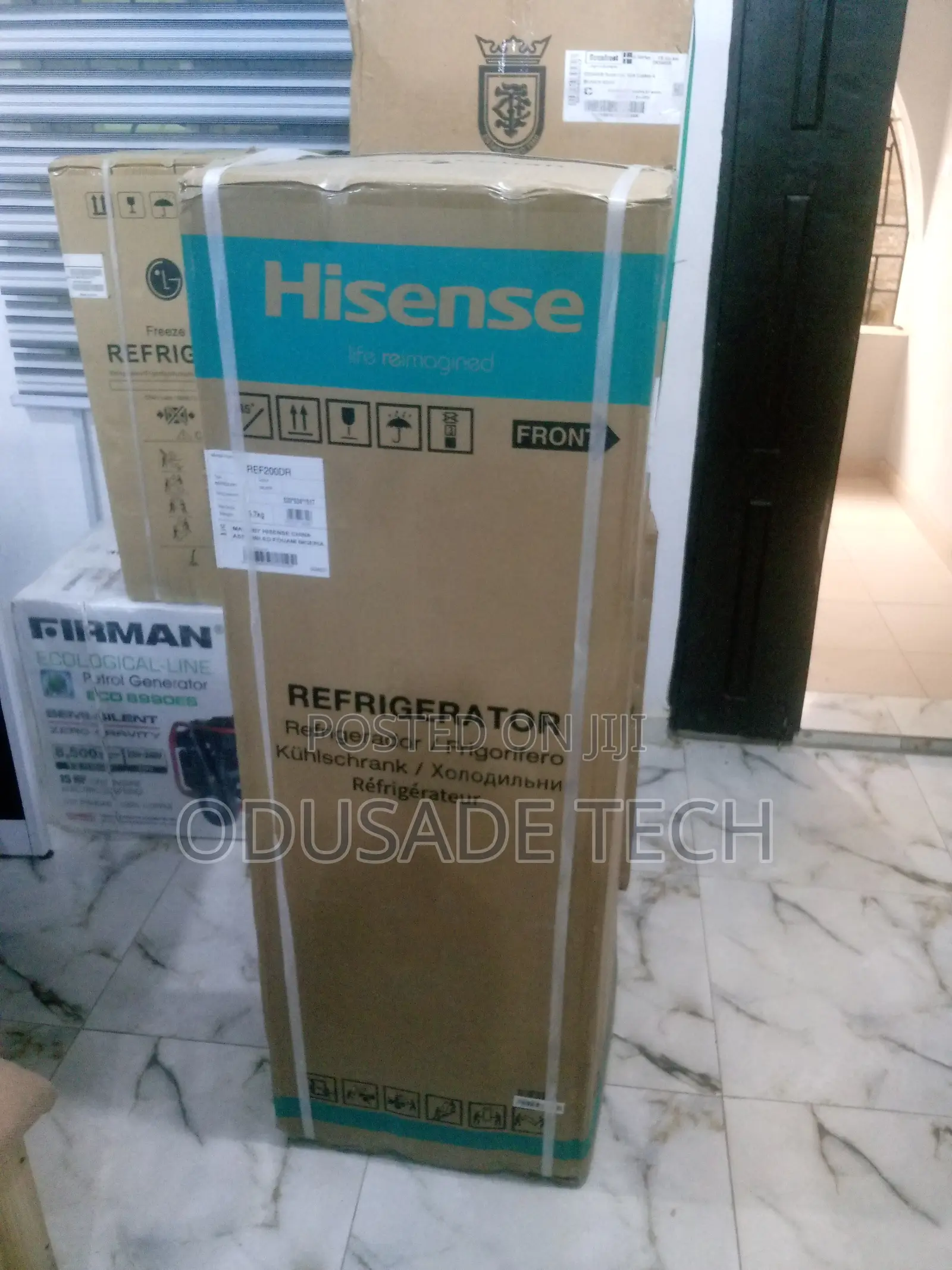 New Hisense 154L Double Door Refrigerator REF200DR