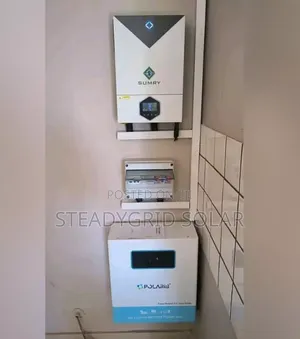 Neatly Installed 5kva/48v/10kwh Solar Inverter Installation