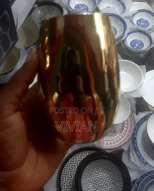 Gold Tumbler Cup 6pcs