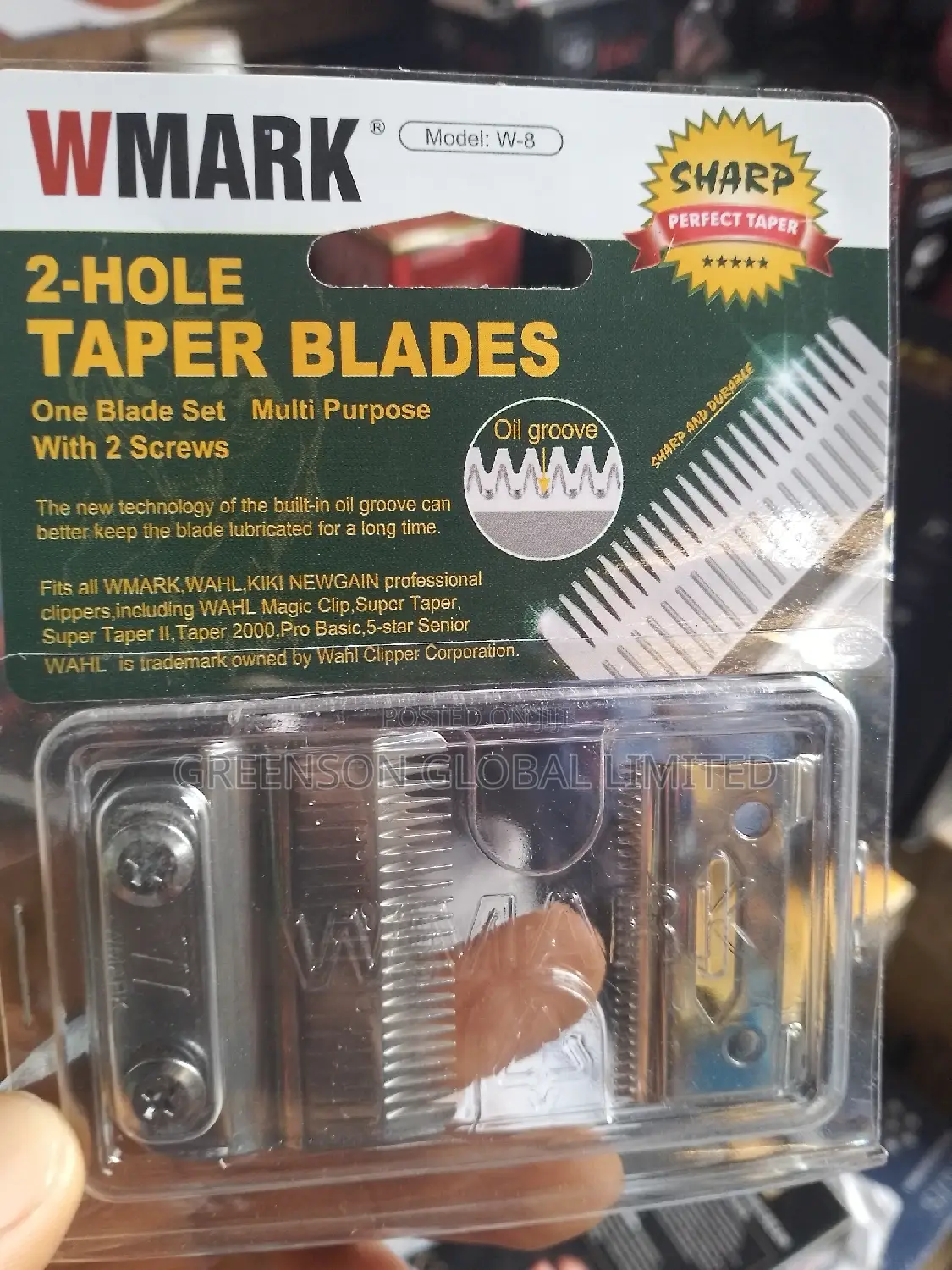 WMARK 2 Hole Tapper Blades