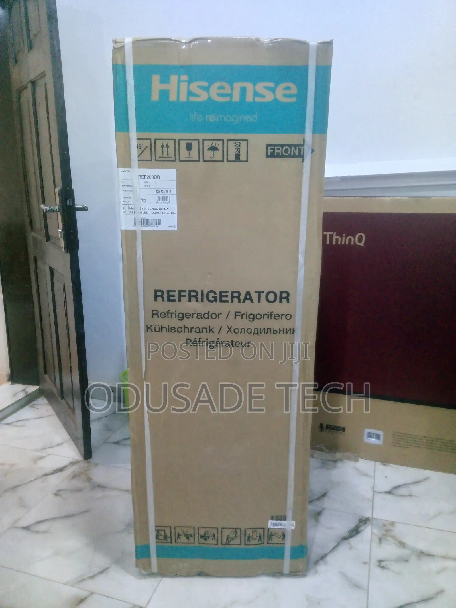 Cooling Hisense 154L Double Door Refrigerator REF200DR