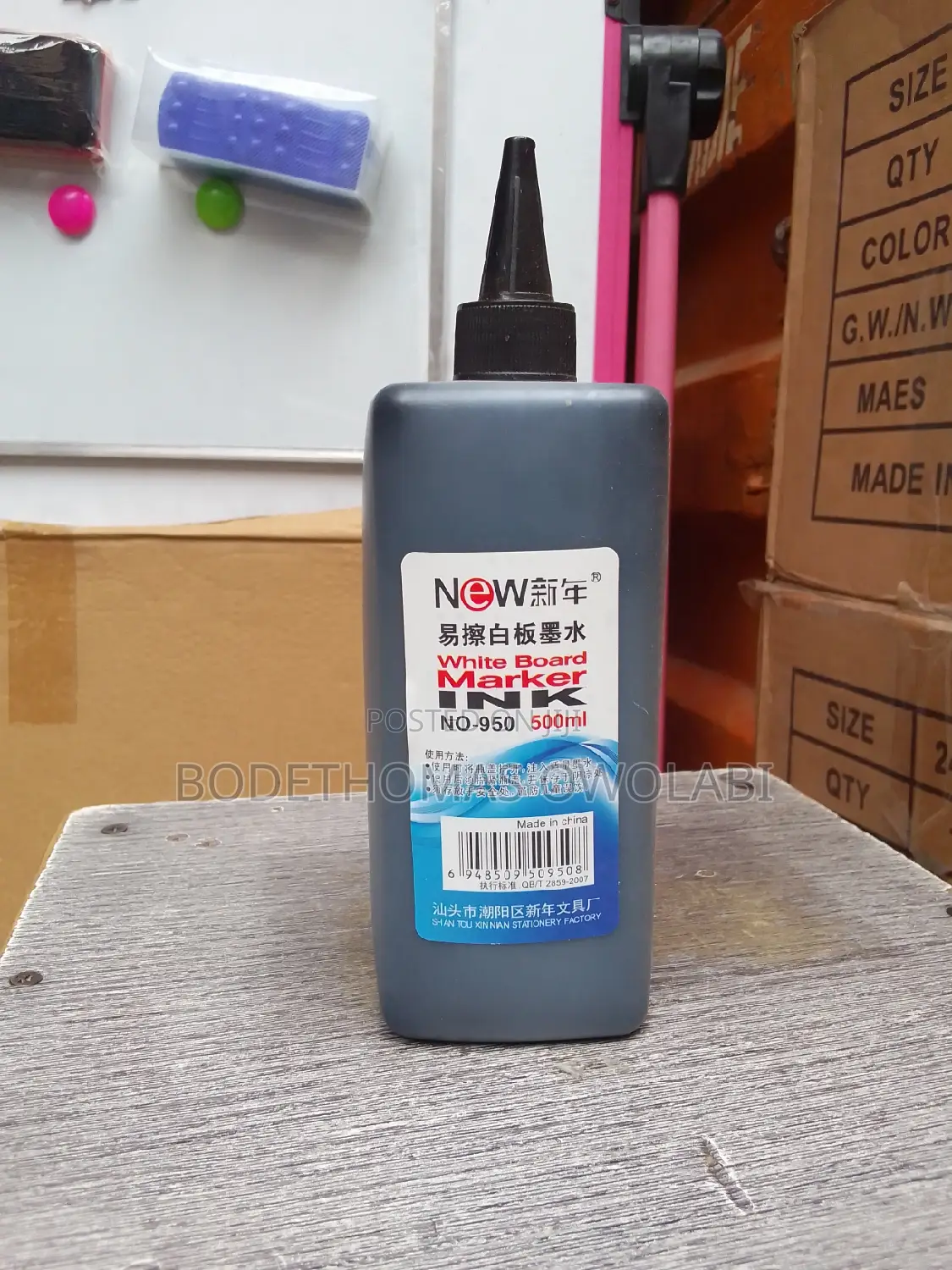 Quality Bottle Refil Marker.