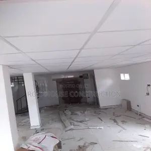 Fiber Suspended Ceiling With Grids.