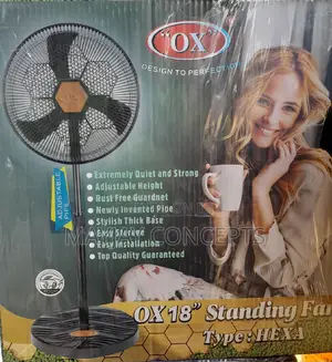 Photo - OX 18" Hexa Standing Fan