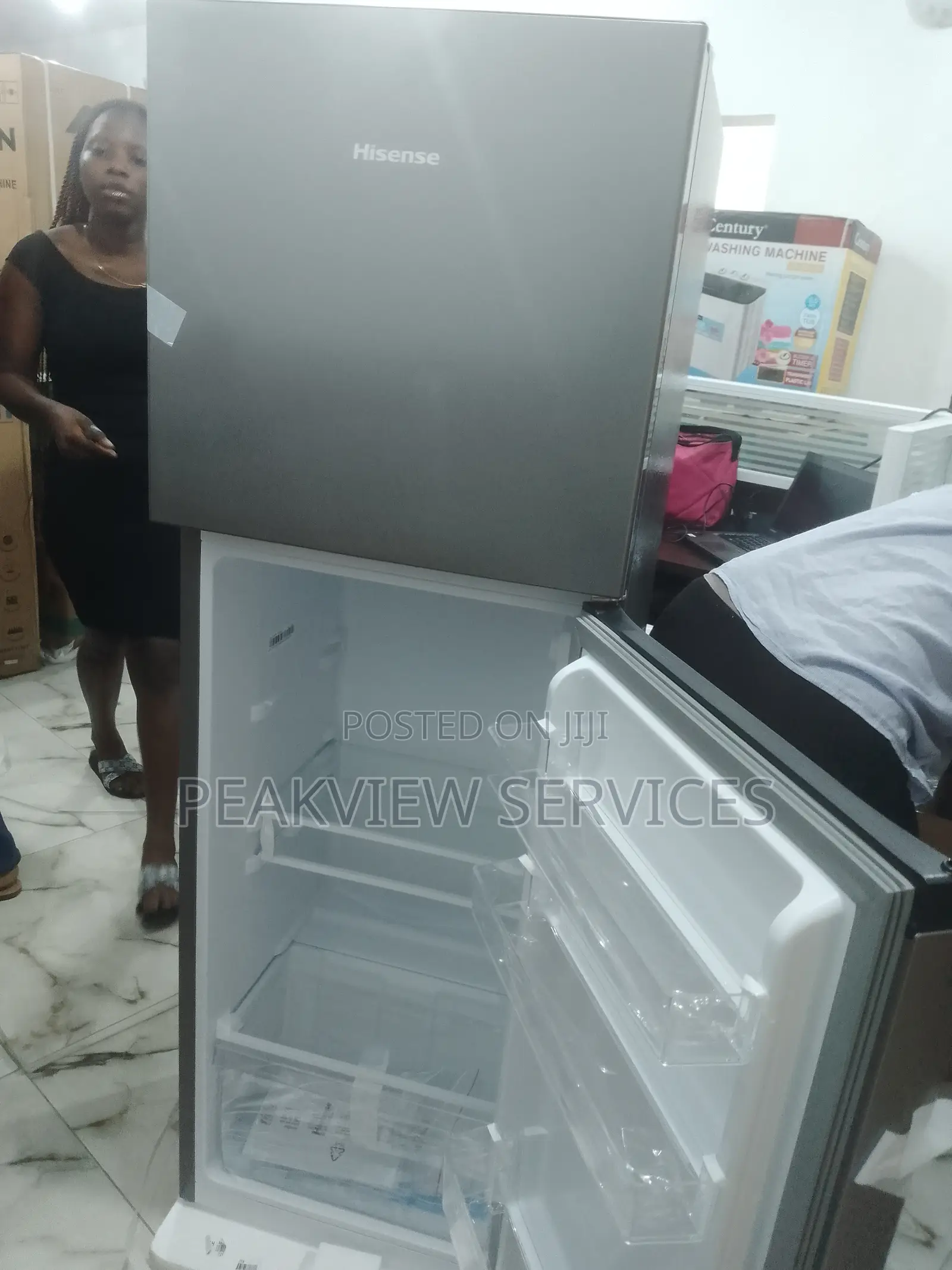 Advanced Hisense200dr Double Door Top Freezer 154l Ref