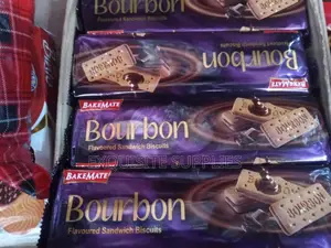Bourbon Flavoured Sandwich Biscuits Pack