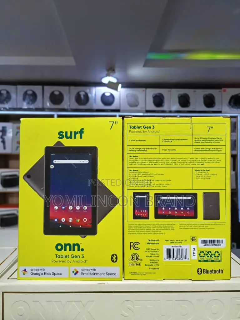 New Tablet 32 GB Black