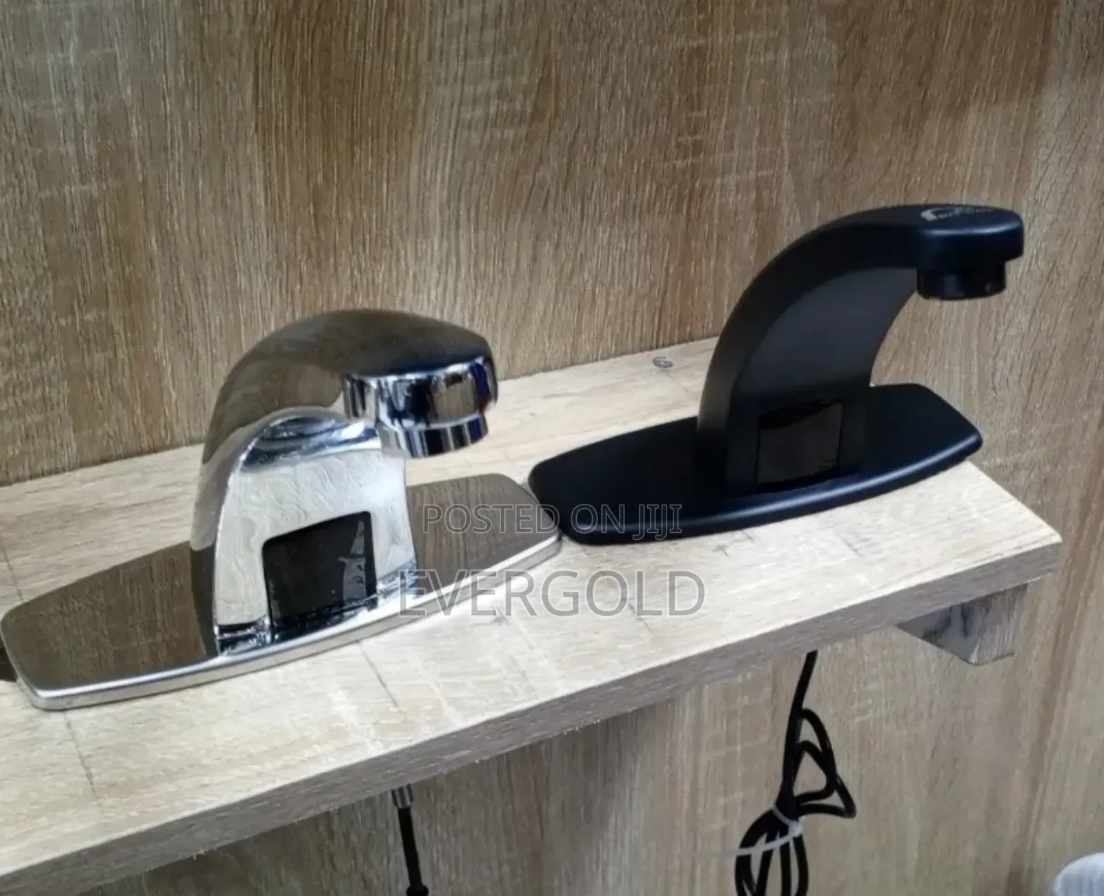 Black Sensor Basin Tap Available