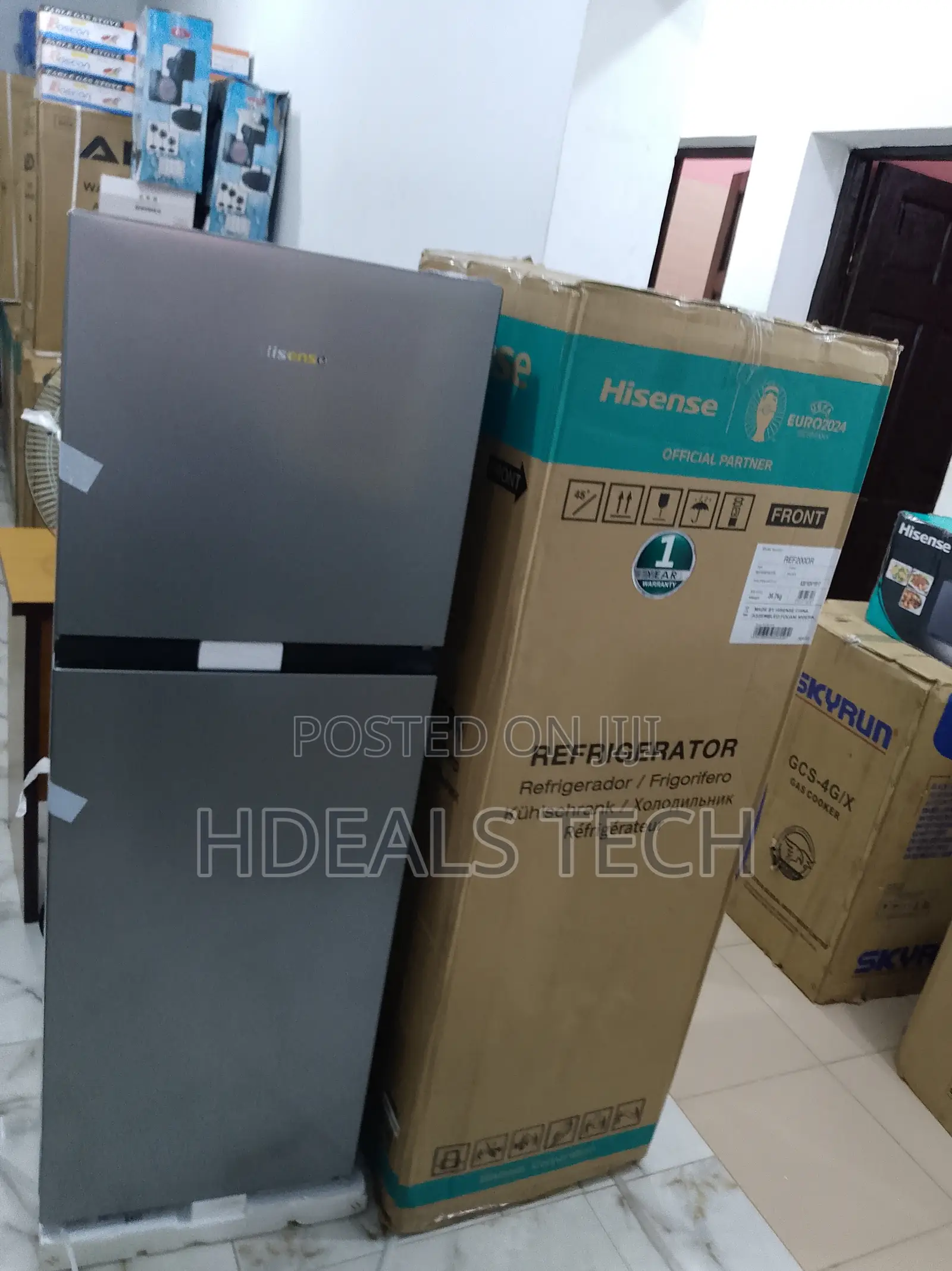 Super Power Hisense Refrigerator Top Freezer - 154l