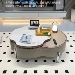 New Modern Luxury Rotating Top Centre Table