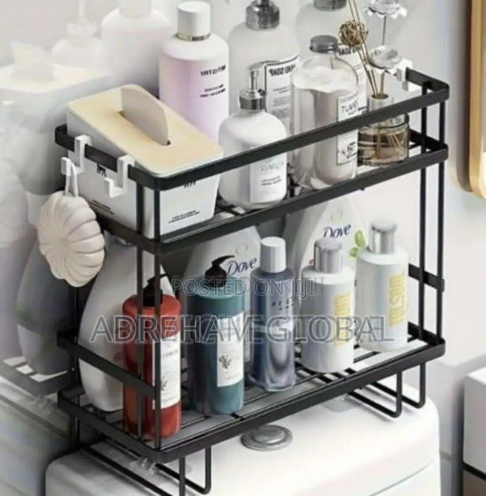 2 Tiers Bathroom Rack/Shelf