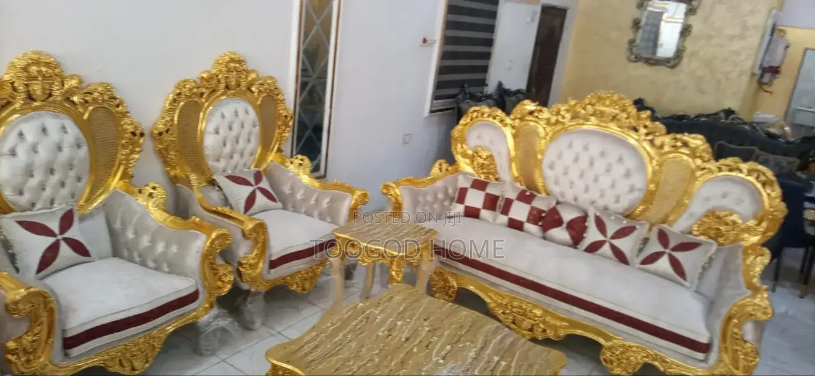 Executive Sofa's Chairs and Table