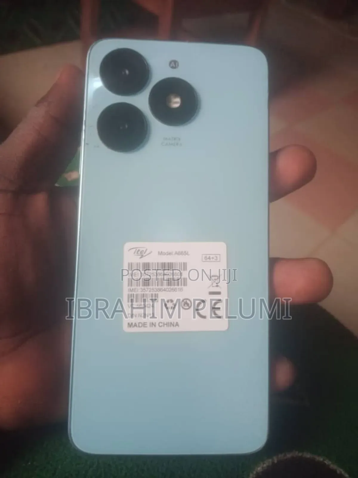 Itel A60S 64 GB Blue