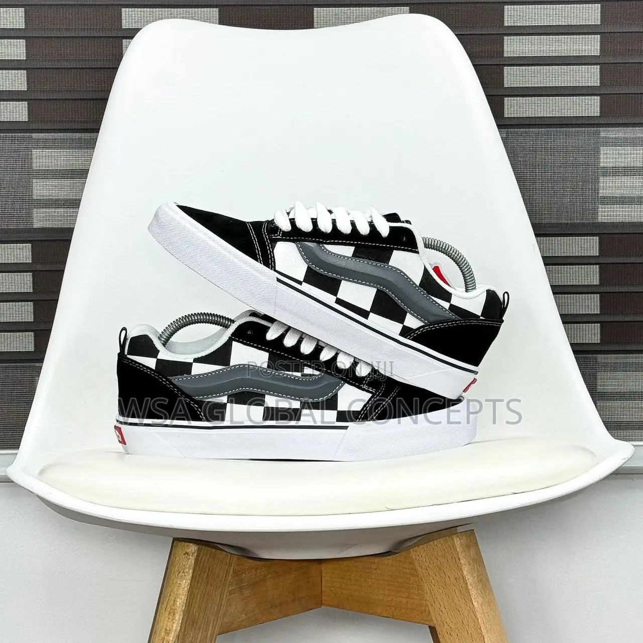 Ans Knu Skool “Mega Check - Red