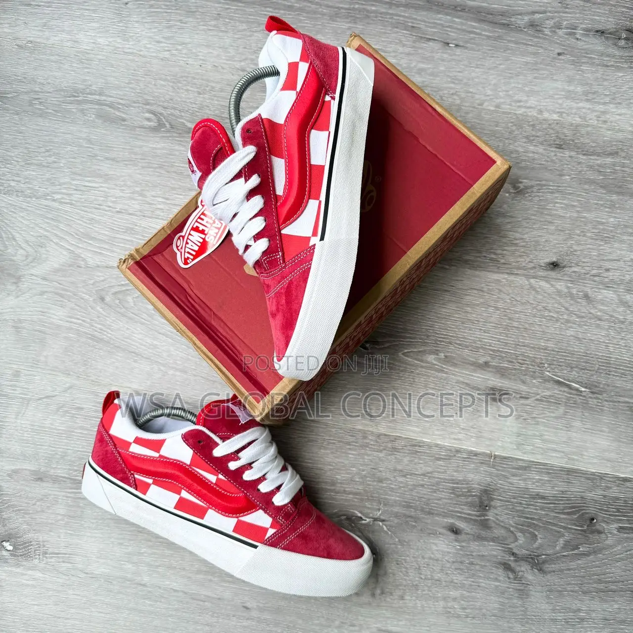 Ans Knu Skool “Mega Check - Red