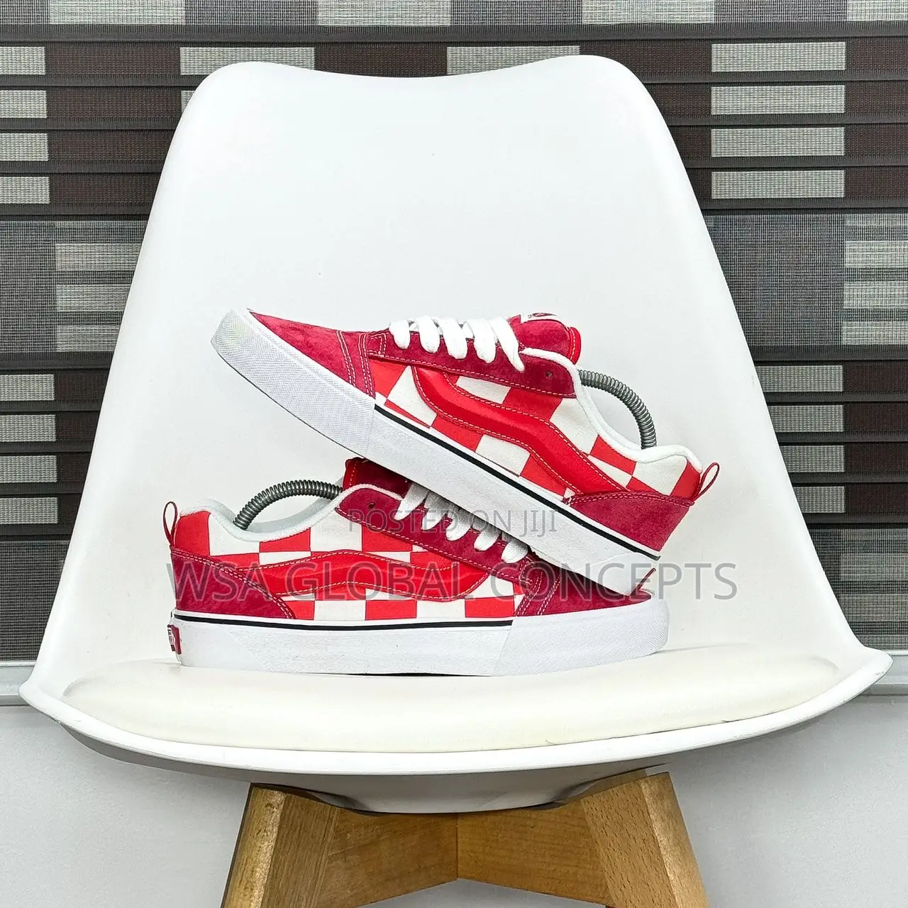 Ans Knu Skool “Mega Check - Red