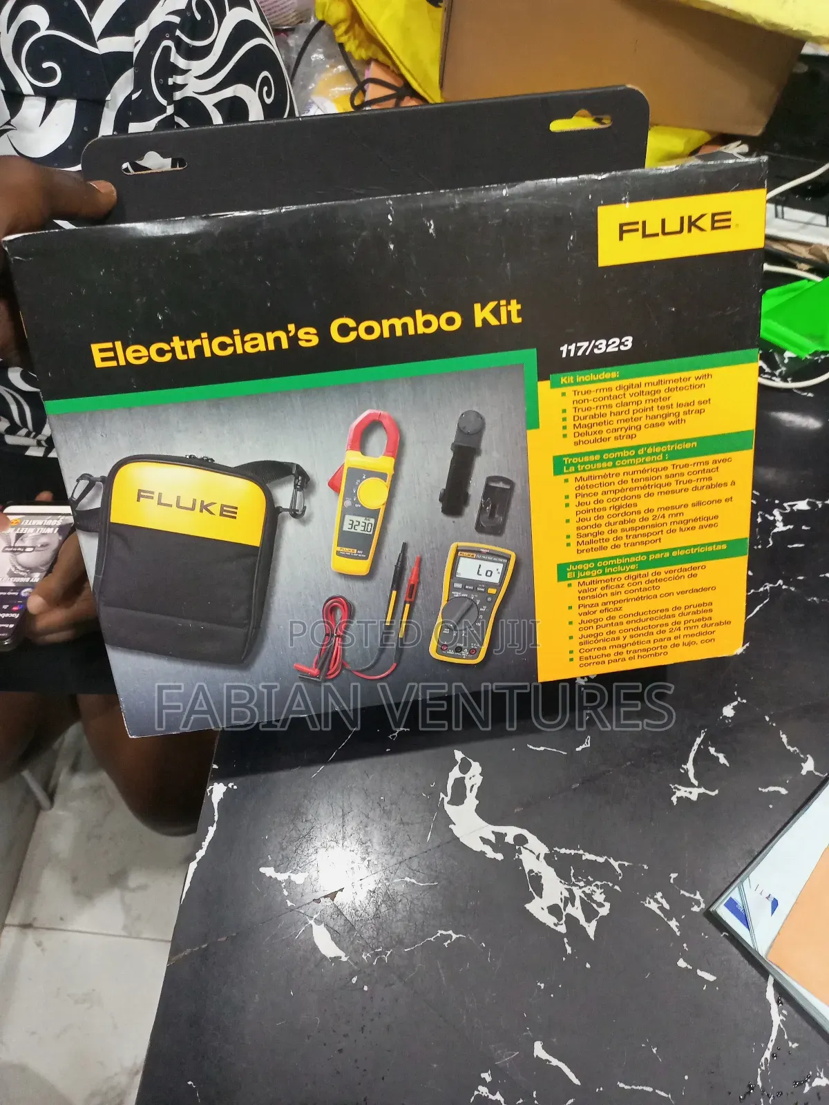 Electrical Combo 2in1 Digital Multimeter and Clamp Meter