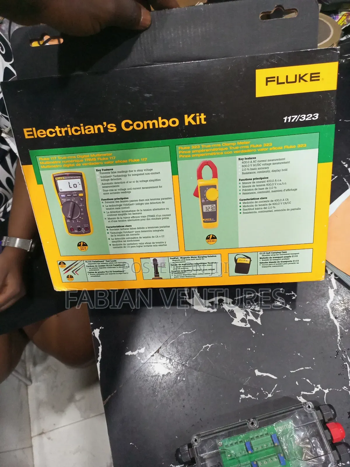 Electrical Combo 2in1 Digital Multimeter and Clamp Meter