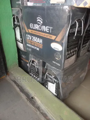 260A 12v Euronet Tubular Battery