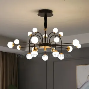 New Magic Bean Glass Ball Chandelier