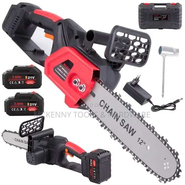 12”. Chainsaw Cordless