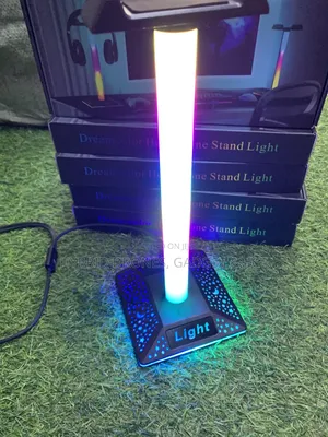 Headphones  Stand Holder RGB Light With Touch Display