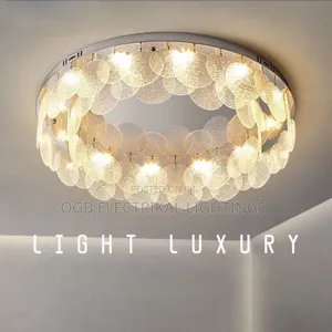 Modern Glass LED Ceiling Lamp