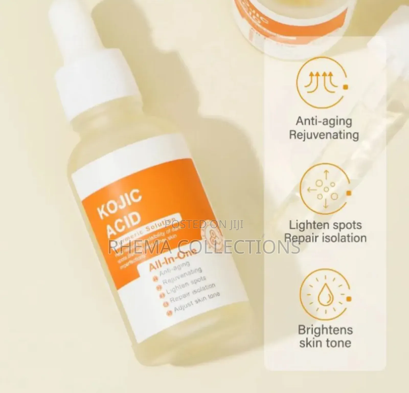 Kojic ACID and Turmeric Solution