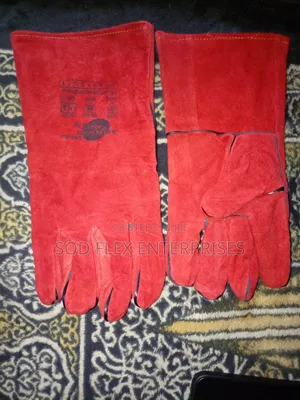 Original Red Welding Rubber Glove We Sell Dozen