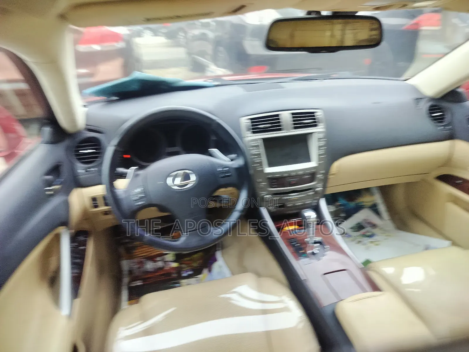 Lexus IS 250 2008 Red