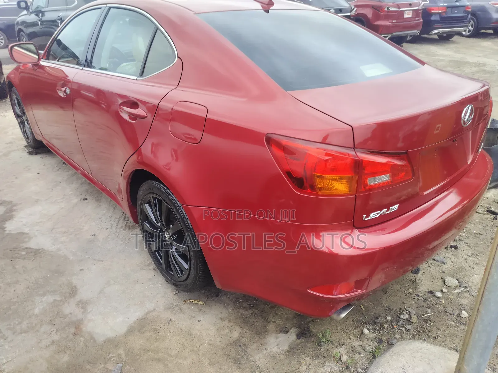 Lexus IS 250 2008 Red