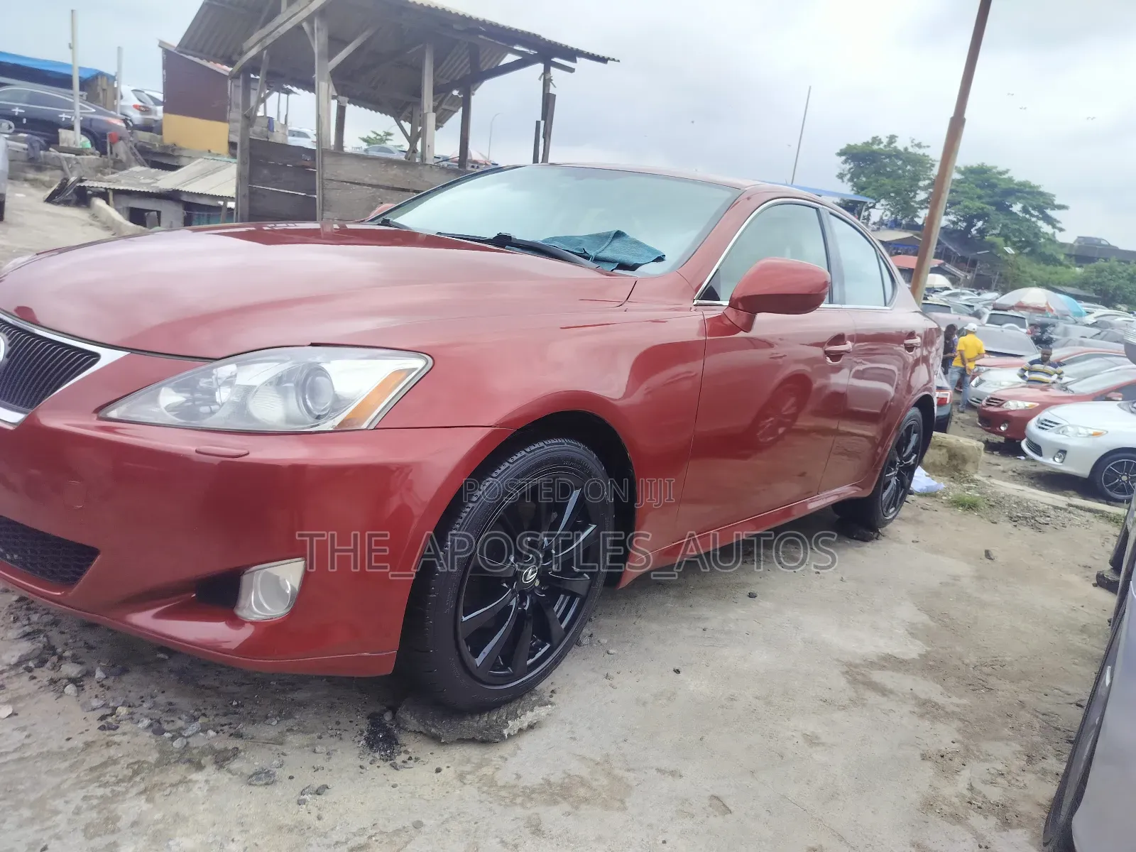 Lexus IS 250 2008 Red