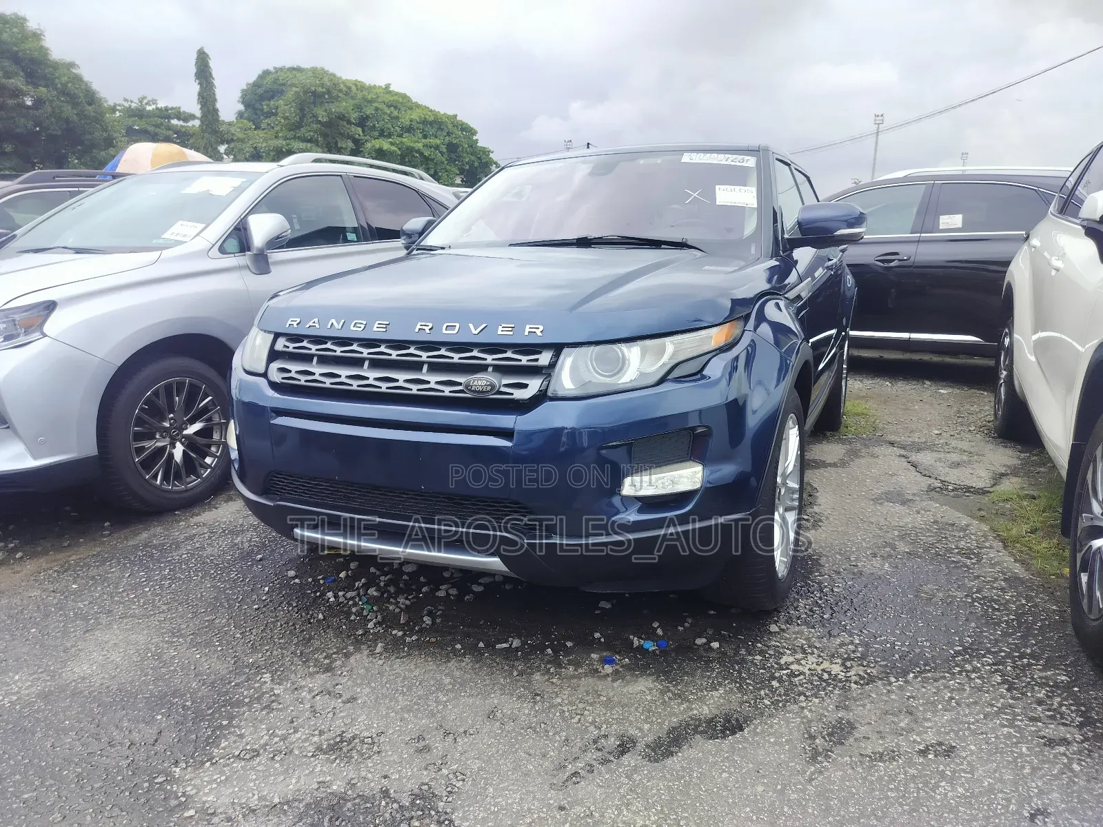 Land Rover Range Rover Evoque 2014 Blue