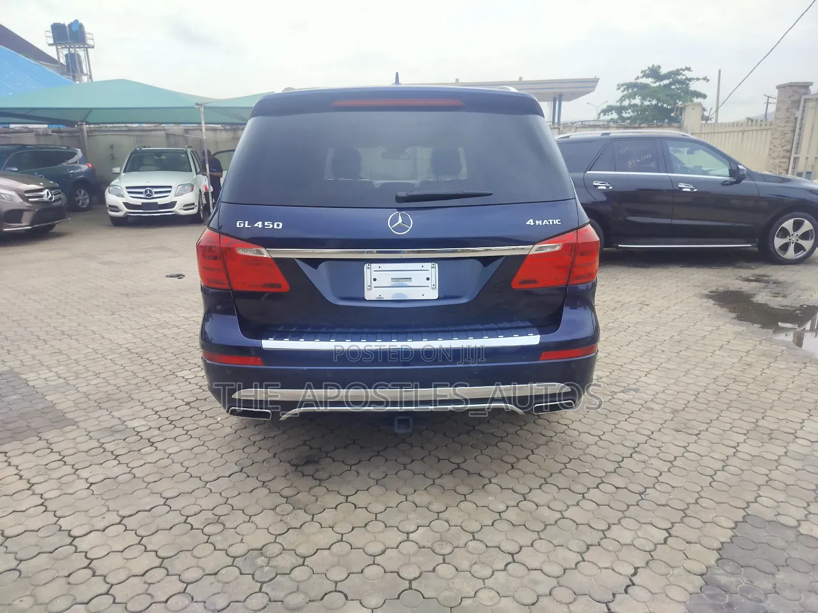 Mercedes-Benz GL-Class 2015 Blue