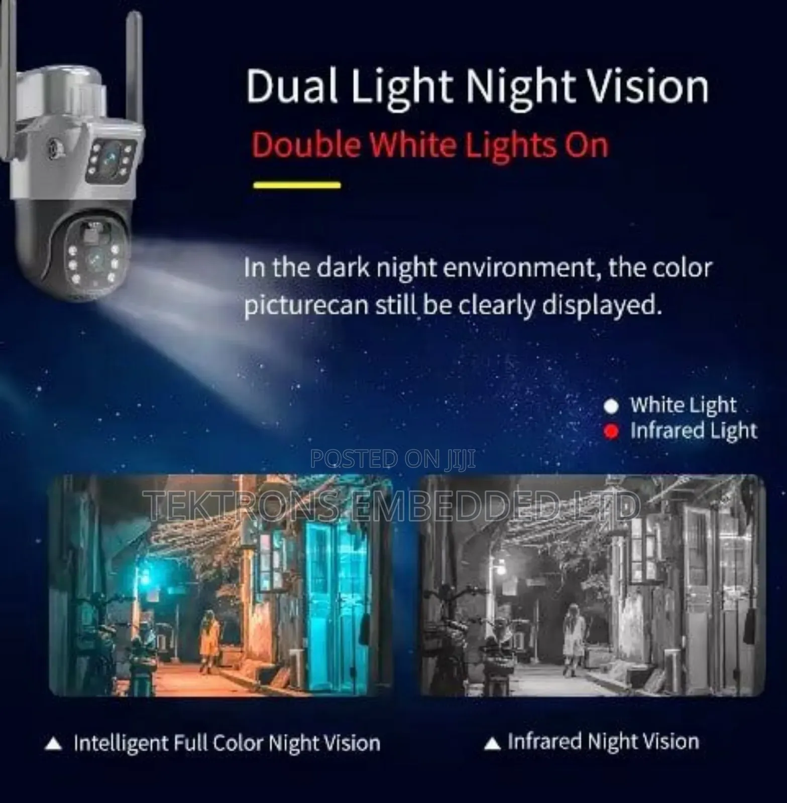 4g Solar Powered Dual Lens Security Outdoor Camera