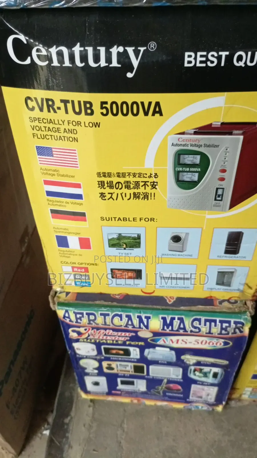 5000watts Century Stabilizer, Special For Low Voltage.