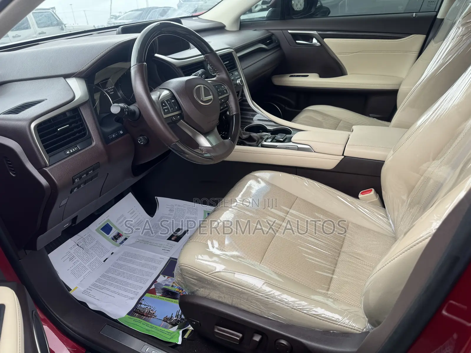 Lexus RX 350 AWD 2017 Red