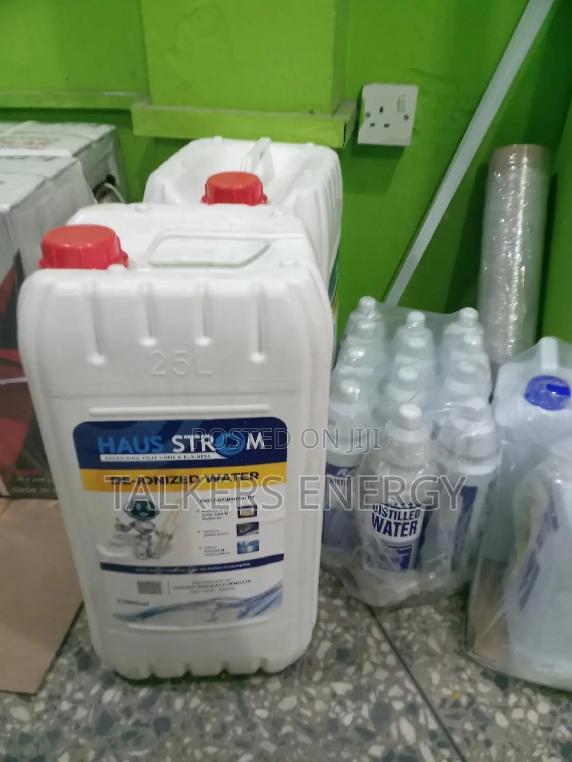 Hausstrom 25 Litres De-Ionized Distilledwater