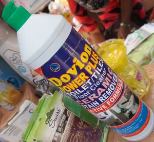Dovion Toilet and Tiles Cleaner.